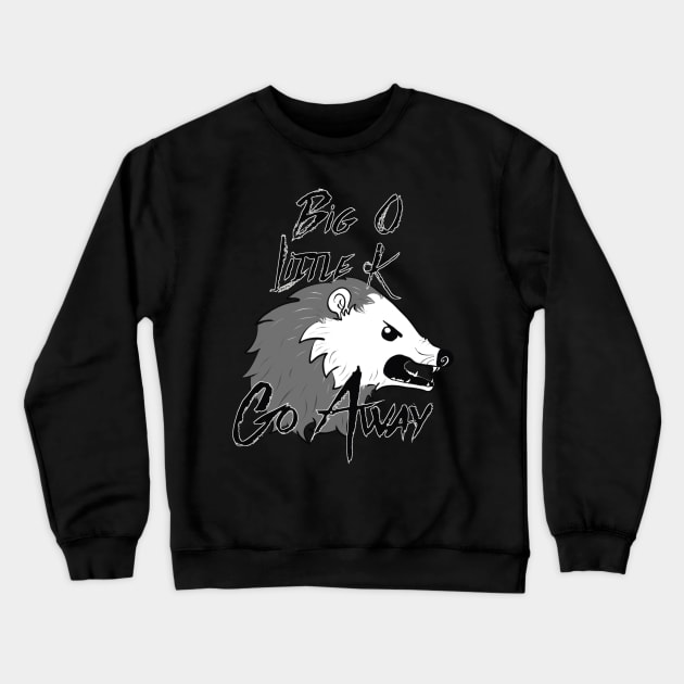 OK possum Crewneck Sweatshirt by vanitygames